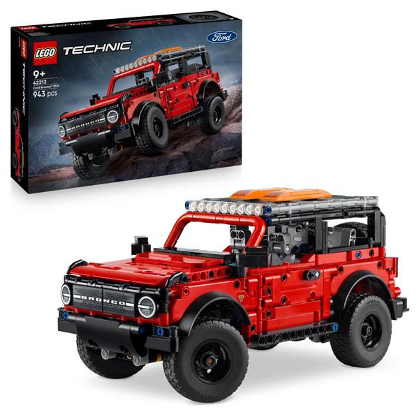 Конструктор LEGO Technic Позашляховик Ford Bronco SUV 943 деталі (42213) Конструктор LEGO Technic Позашляховик Ford Bronco SUV 943 деталі (42213)