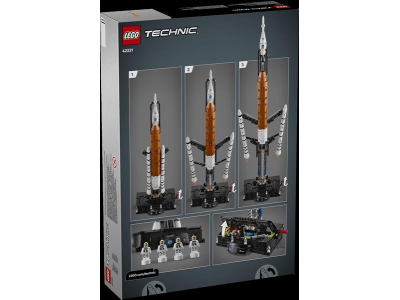Конструктор LEGO Technic Ракета із системою космічного запуску NASA Artemis 632 Деталі (42221) Конструктор LEGO Technic Ракета із системою космічного запуску NASA Artemis 632 Деталі (42221)
