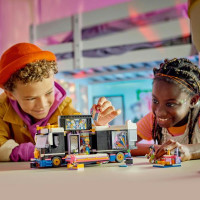 Конструктор LEGO Friends Автобус для музичного туру попзірки 845 деталей (42619)