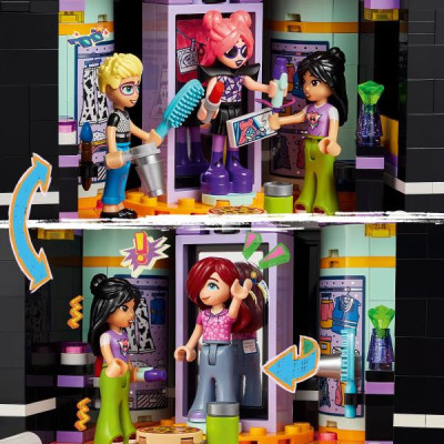Конструктор LEGO Friends Автобус для музичного туру попзірки 845 деталей (42619)