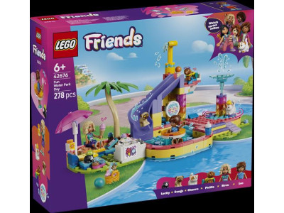 Конструктор LEGO® Friends Веселий день в аквапарку Набір конструктора, 278 деталі (42676) Конструктор LEGO® Friends Веселий день в аквапарку Набір конструктора, 278 деталі (42676)