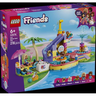 Конструктор LEGO® Friends Веселий день в аквапарку Набір конструктора, 278 деталі (42676)