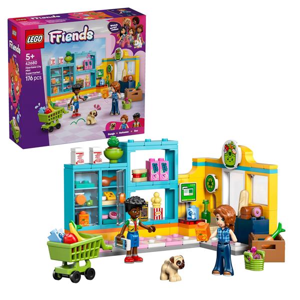 Конструктор LEGO Friends Цілодобовий магазин у Хартлейк-Сіті 176 Деталей ( 42680 )