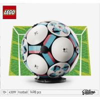 Конструктор LEGO® Editions Футбольний м'яч 1498 деталей (43019)