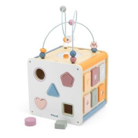 Бізікуб дерев'яний PolarB 8 в 1 (44098) Бізікуб дерев'яний PolarB 8 в 1 (44098)