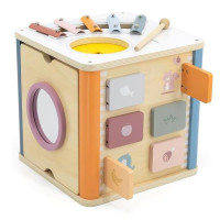 Бізікуб дерев'яний PolarB 8 в 1 (44098) Бізікуб дерев'яний PolarB 8 в 1 (44098)