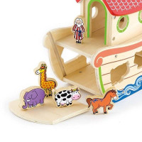Деревяний сортер Viga Toys Ковчег зі звірятами (50345) Деревяний сортер Viga Toys Ковчег зі звірятами (50345)