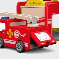 Дерев'яний ігровий набір Viga Toys Пожежна станція (50828) Дерев'яний ігровий набір Viga Toys Пожежна станція (50828)