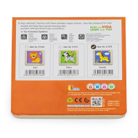 Деревяний мініпазл Viga Toys Жираф 4 ел. (51319)