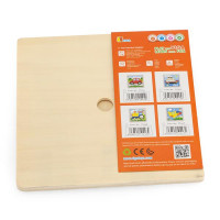 Дерев'яний пазл Viga Toys Кораблик, 9 ел. (51445)