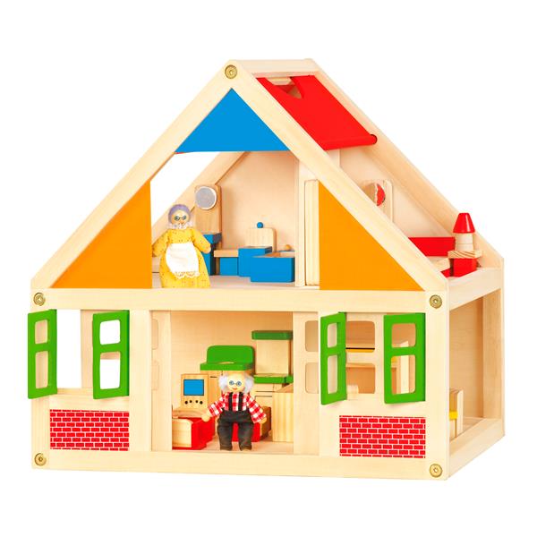 Ляльковий будинок Viga Toys Деревяний (56254)