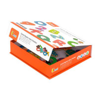 Набір магнітних букв та цифр Viga Toys 77 шт. (59429) Набір магнітних букв та цифр Viga Toys 77 шт. (59429)