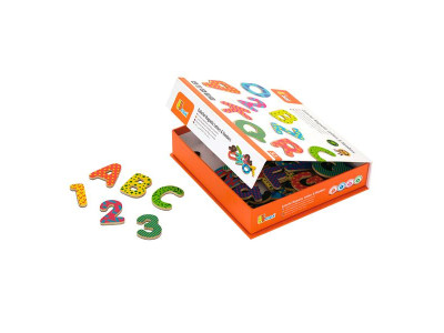 Набір магнітних букв та цифр Viga Toys 77 шт. (59429)