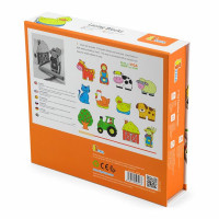 Дерев'яна шнурівка Viga Toys Ферма (59548) Дерев'яна шнурівка Viga Toys Ферма (59548)