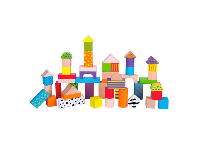 Дерев'яні кубики Viga Toys Візерункові блоки 50 шт., 3 см (59695) Дерев'яні кубики Viga Toys Візерункові блоки 50 шт., 3 см (59695)