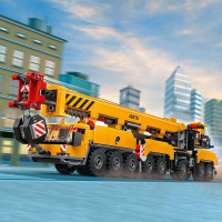 Конструктор LEGO City Жовтий пересувний будівельний кран 1116 деталей (60409) Конструктор LEGO City Жовтий пересувний будівельний кран 1116 деталей (60409)