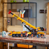 Конструктор LEGO City Жовтий пересувний будівельний кран 1116 деталей (60409) Конструктор LEGO City Жовтий пересувний будівельний кран 1116 деталей (60409)