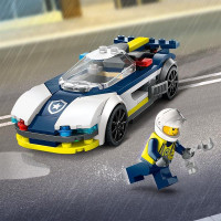 Конструктор LEGO City Переслідування маслкара на поліцейському автомобілі 213 деталей (60415)