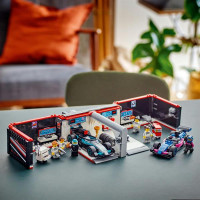 Конструктор LEGO City Гараж F1 та автомобілі Mercedes-AMG і Alpine 678 деталей (60444)