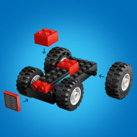 Конструктор LEGO City Червоний фермерський трактор із причепом і вівцями 116 деталей (60461) Конструктор LEGO City Червоний фермерський трактор із причепом і вівцями 116 деталей (60461)