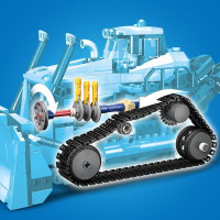 Конструктор LEGO City Жовтий бульдозер 682 деталі (60466)Конструктор LEGO City Центральний залізничний вокзал 752 деталі (60469)