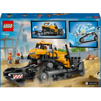 Конструктор LEGO City Жовтий бульдозер 682 деталі (60466)Конструктор LEGO City Центральний залізничний вокзал 752 деталі (60469)
