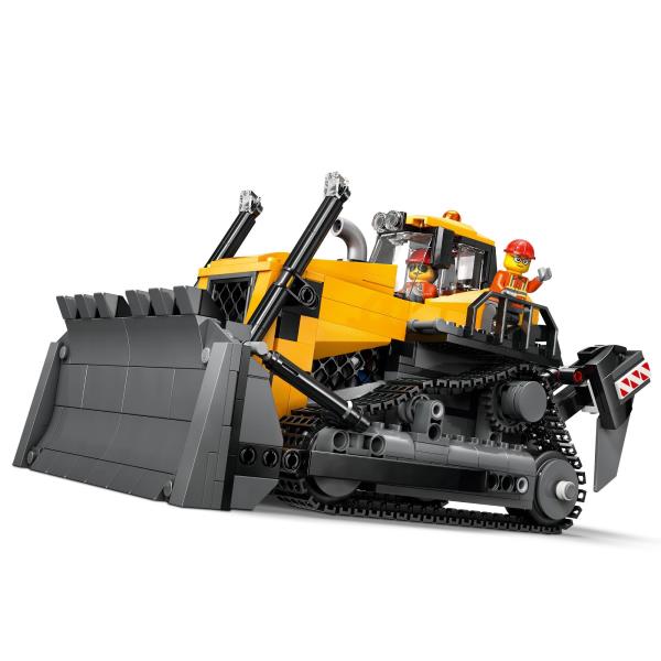 Конструктор LEGO City Жовтий бульдозер 682 деталі (60466)Конструктор LEGO City Центральний залізничний вокзал 752 деталі (60469)