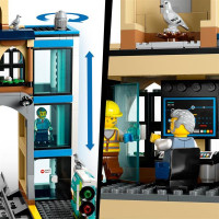 Конструктор LEGO City Жовтий бульдозер 682 деталі (60466)Конструктор LEGO City Центральний залізничний вокзал 752 деталі (60469)