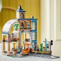 Конструктор LEGO City Жовтий бульдозер 682 деталі (60466)Конструктор LEGO City Центральний залізничний вокзал 752 деталі (60469)