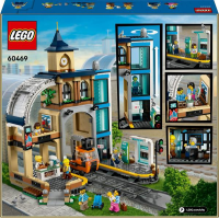Конструктор LEGO City Жовтий бульдозер 682 деталі (60466)Конструктор LEGO City Центральний залізничний вокзал 752 деталі (60469)