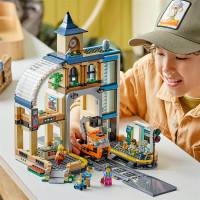 Конструктор LEGO City Жовтий бульдозер 682 деталі (60466)Конструктор LEGO City Центральний залізничний вокзал 752 деталі (60469)