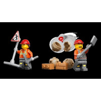 Конструктор LEGO® City Жовтий екскаватор-навантажувач - Будівельна іграшка, 301 деталей (60480)