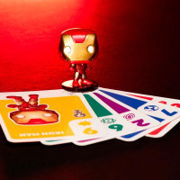 Настільна гра Funko Something Wild Війна нескінченності з фігуркою Залізної людини (60495)