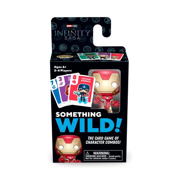 Настільна гра Funko Something Wild Війна нескінченності з фігуркою Залізної людини (60495)