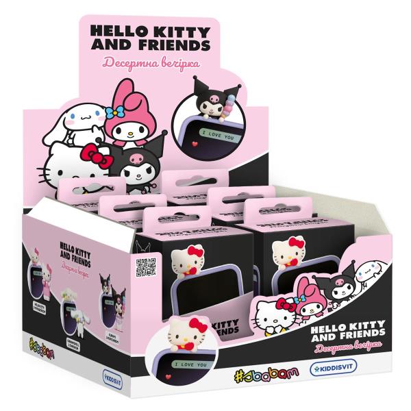 Дисплей колекційних іграшок серії "Hello Kitty" – ДЕСЕРТНА ВЕЧІРКА (12 шт.)