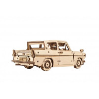 Дерев'яний механічний 3D конструктор Ugears Літаючий Форд Англія (70173)