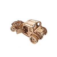 Дерев'яний механічний 3D конструктор Ugears Хот Род Люта миша (70192) Дерев'яний механічний 3D конструктор Ugears Хот Род Люта миша (70192)