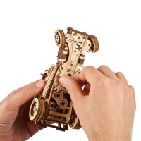 Дерев'яний механічний 3D конструктор Ugears Хот Род Люта миша (70192) Дерев'яний механічний 3D конструктор Ugears Хот Род Люта миша (70192)