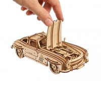Дерев'яний механічний 3D конструктор Ugears Крилате спорткупе (70205)Дерев'яний механічний 3D конструктор Ugears Пілотований марсохід (70206)