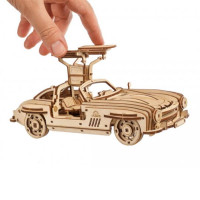 Дерев'яний механічний 3D конструктор Ugears Крилате спорткупе (70205)Дерев'яний механічний 3D конструктор Ugears Пілотований марсохід (70206)