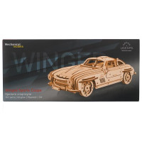 Дерев'яний механічний 3D конструктор Ugears Крилате спорткупе (70205)Дерев'яний механічний 3D конструктор Ugears Пілотований марсохід (70206)