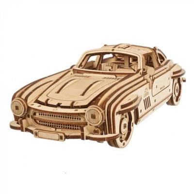 Дерев'яний механічний 3D конструктор Ugears Крилате спорткупе (70205)Дерев'яний механічний 3D конструктор Ugears Пілотований марсохід (70206)