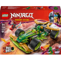 Конструктор LEGO NINJAGO Автомобіль для перегонів Лойда з інерційним двигуном 181 деталь (71828)