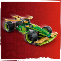 Конструктор LEGO NINJAGO Автомобіль для перегонів Лойда з інерційним двигуном 181 деталь (71828)