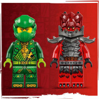 Конструктор LEGO NINJAGO Автомобіль для перегонів Лойда з інерційним двигуном 181 деталь (71828)