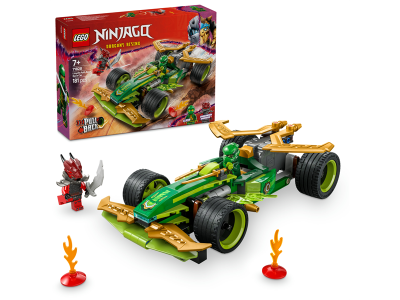 Конструктор LEGO NINJAGO Автомобіль для перегонів Лойда з інерційним двигуном 181 деталь (71828) Конструктор LEGO NINJAGO Автомобіль для перегонів Лойда з інерційним двигуном 181 деталь (71828)