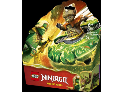 Конструктор LEGO Ninjago Ллойд проти спінера земельного монстра 52 Деталі (71850) Конструктор LEGO Ninjago Ллойд проти спінера земельного монстра 52 Деталі (71850)