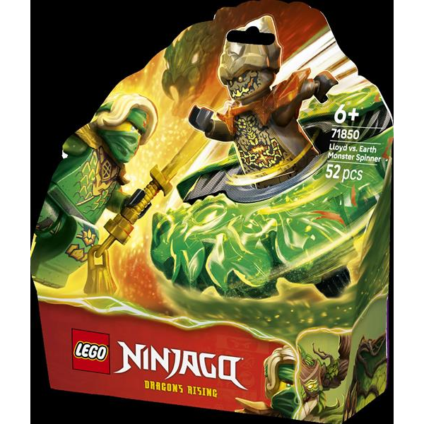 Конструктор LEGO Ninjago Ллойд проти спінера земельного монстра 52 Деталі (71850)