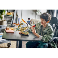 Конструктор LEGO® NINJAGO® Близнюки роботи-Титани Фігурки, 1707 деталей (71870)Конструктор LEGO® NINJAGO® Битва біля черепа Дракона з мечем, 1016 детлей (71871)