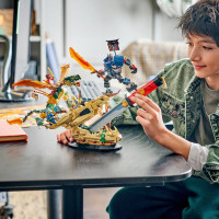 Конструктор LEGO® NINJAGO® Близнюки роботи-Титани Фігурки, 1707 деталей (71870)Конструктор LEGO® NINJAGO® Битва біля черепа Дракона з мечем, 1016 детлей (71871)